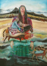 Mehri Langroody Poorbozorg - Oil Painting